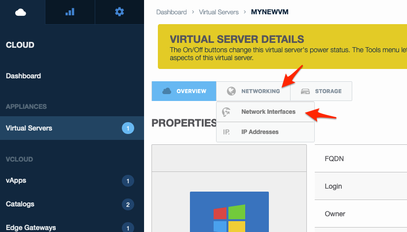 Private Cloud - How to Create a Private Network